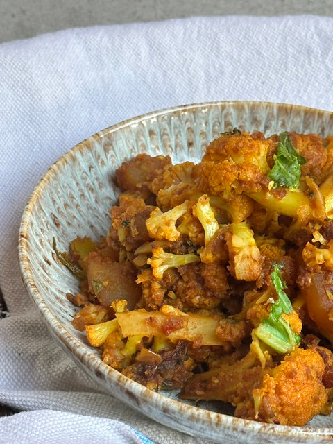 Aloo Gobhi / Potatoes and Cauliflower